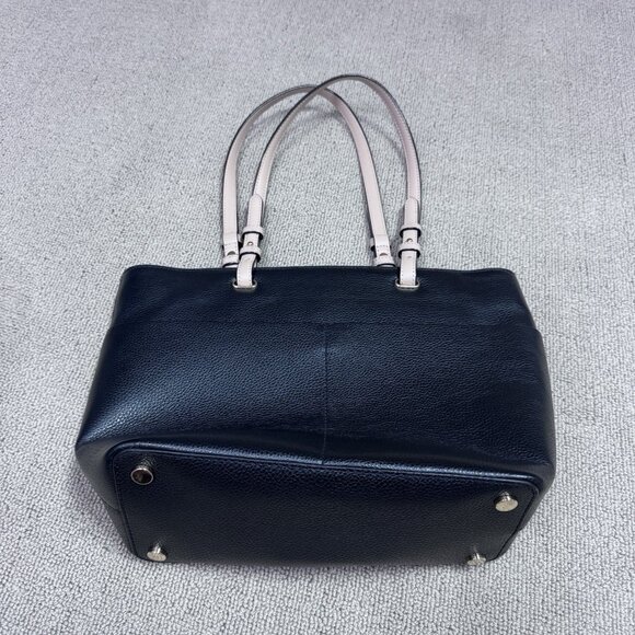 Michael Kors Medium Top Zip Pocket Tote Black Pink NWT - Picture 9 of 10